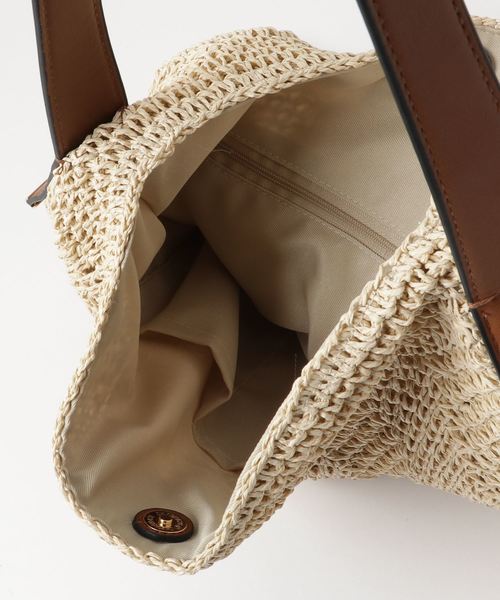 Andemiu（アンデミュウ）の「ペーパーワンショルダー785859（ショルダーバッグ・レディース・ブラック/その他・FREE）」の5枚目の写真