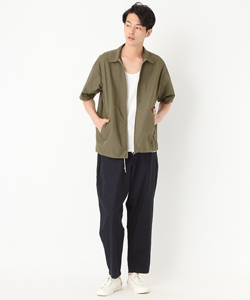 niko and...(ニコアンド)の「テーパードイージーパンツ(その他パンツ・メンズ・ベージュ/ネイビー/オフホワイト・MEDIUM/LARGE)」の11枚目の写真