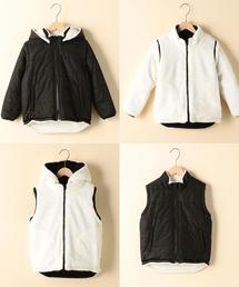 coen | 【coen キッズ / ジュニア】8WAY 中綿 ジャケット/ブルゾン/コート(100～150cm)(ブルゾン)