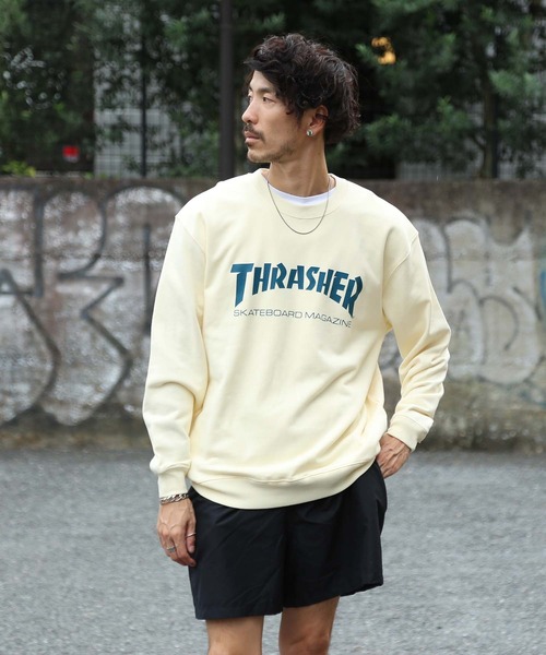 割引あり Mag Logo Crew Sweat スラッシャーmagロゴスウェットトレーナー スウェット Thrasher スラッシャー の ファッション 豊富な品 Bmti Uz