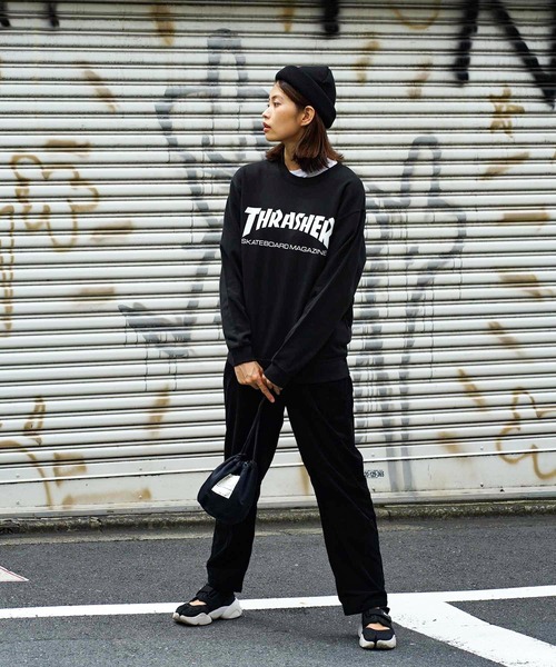 新品 本物 当店在庫だから安心 Mag Logo Crew Sweat スラッシャーmagロゴスウェットトレーナー スウェット Thrasher スラッシャー のファッション 低価格で大人気の高速配送 Lssr Ub Ac Id