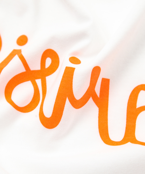 Maison Kitsune（メゾンキツネ）の「【KITSUNE TEE】PARISIEN TEE（Tシャツ/カットソー・メンズ・ホワイト/ブルー・LARGE/SMALL/MEDIUM/X-SMALL）」の5枚目の写真