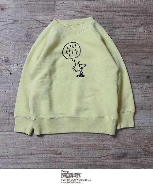 coen(コーエン)の「【coen キッズ / ジュニア】(SNOOPY/スヌーピー)フェイスプリントプルオーバー / スウェット /トレーナー(100~150cm)(スウェット・キッズ・イエロー/ライム/レッド・100/110/120/130/140/150)」の19枚目の写真
