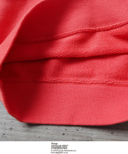 coen(コーエン)の「【coen キッズ / ジュニア】(SNOOPY/スヌーピー)フェイスプリントプルオーバー / スウェット /トレーナー(100~150cm)(スウェット・キッズ・イエロー/ライム/レッド・100/110/120/130/140/150)」の12枚目の写真