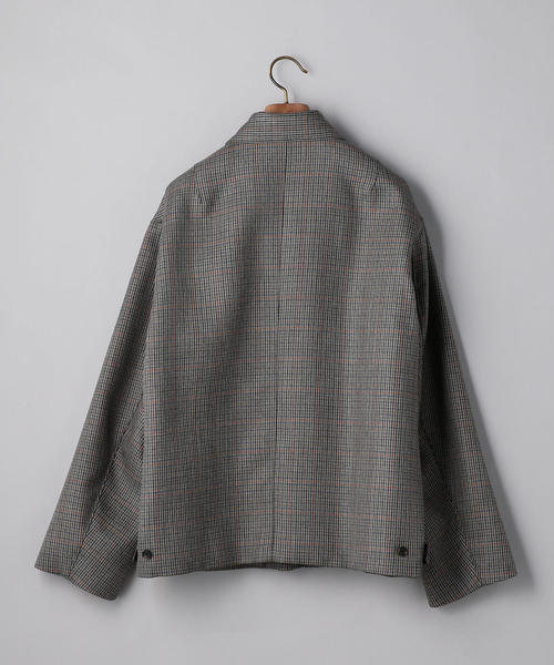 AURALEE（オーラリー）の「＜AURALEE（オーラリー）＞ D/F CHK BLSN（ブルゾン・メンズ・グレー・4/3）」の3枚目の写真