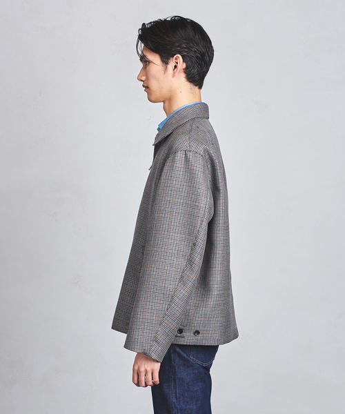 AURALEE（オーラリー）の「＜AURALEE（オーラリー）＞ D/F CHK BLSN（ブルゾン・メンズ・グレー・4/3）」の7枚目の写真