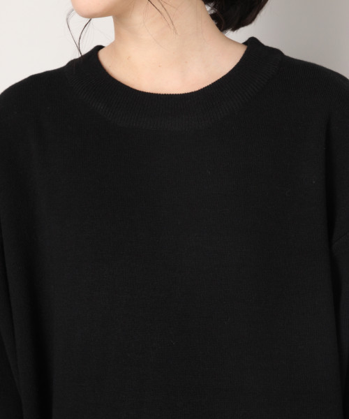 LOWRYS FARM（ローリーズファーム）の「１２Ｇミラノリブワンピ　820929（ワンピース・レディース・グリーン/ブラック/ベージュ/ブラウン・FREE）」の9枚目の写真