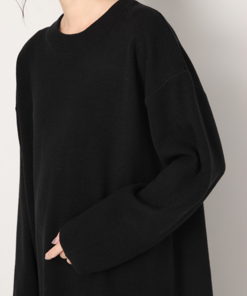 LOWRYS FARM（ローリーズファーム）の「１２Ｇミラノリブワンピ　820929（ワンピース・レディース・グリーン/ブラック/ベージュ/ブラウン・FREE）」の10枚目の写真