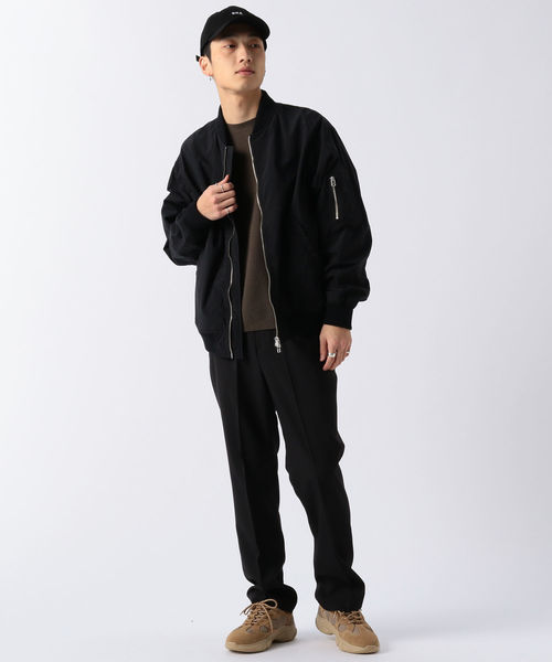BEAMS（ビームス）の「BEAMS / エフェクター MA-1（MA-1・メンズ・ブラック/グリーン系その他・SMALL/MEDIUM/LARGE/X-LARGE）」の3枚目の写真