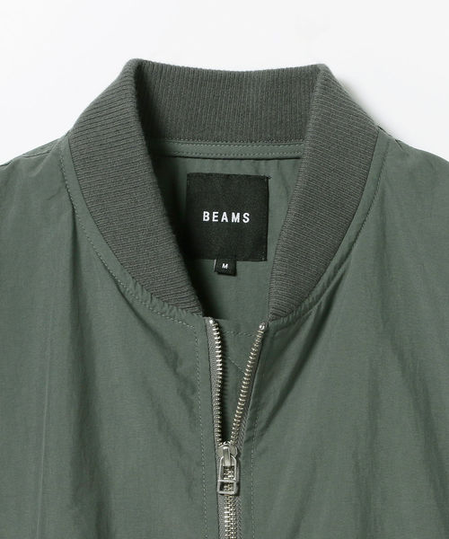 BEAMS（ビームス）の「BEAMS / エフェクター MA-1（MA-1・メンズ・ブラック/グリーン系その他・SMALL/MEDIUM/LARGE/X-LARGE）」の13枚目の写真