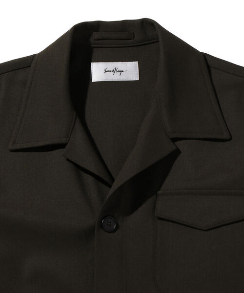 MONKEY TIME(モンキータイム)の「<SECOND/LAYER × monkey time> CALO SHT JKT/シャツジャケット(シャツ/ブラウス・メンズ・ターコイズブルー/ダークブラウン・SMALL/MEDIUM/LARGE)」の5枚目の写真