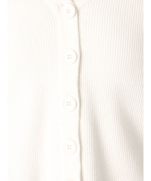 dazzlin（ダズリン）の「Vネックマルチボタンカーデ（カーディガン/ボレロ・レディース・ブラック/オフホワイト/レッド・FREE）」の21枚目の写真