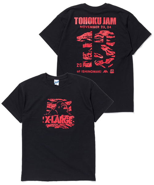 XLARGE（エクストララージ）の「S/S TEE TOHOKU JAM（Tシャツ