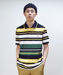 FRED PERRY BOLD STRIPE PIQUE SHIRT