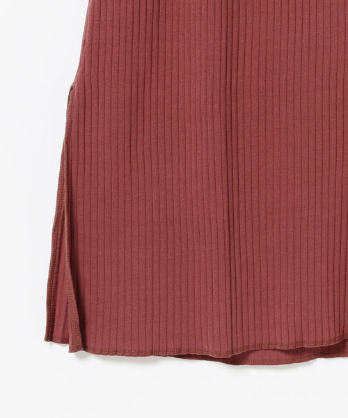 Ray BEAMS（レイビームス）の「Ray BEAMS / リブ バック オープン ワンピース（ワンピース・レディース・ブラック/サックスブルー/ワイン・ONE SIZE）」の18枚目の写真