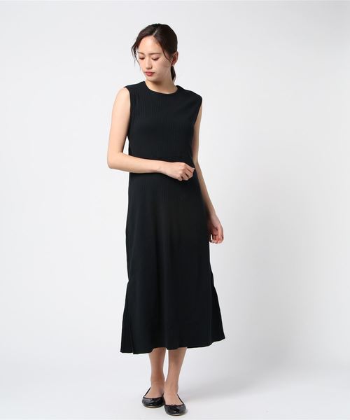 Ray BEAMS（レイビームス）の「Ray BEAMS / リブ バック オープン ワンピース（ワンピース・レディース・ブラック/サックスブルー/ワイン・ONE SIZE）」の21枚目の写真