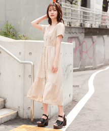 Heather | ヴィンテージガラワンピースS/S　839292(ワンピース)