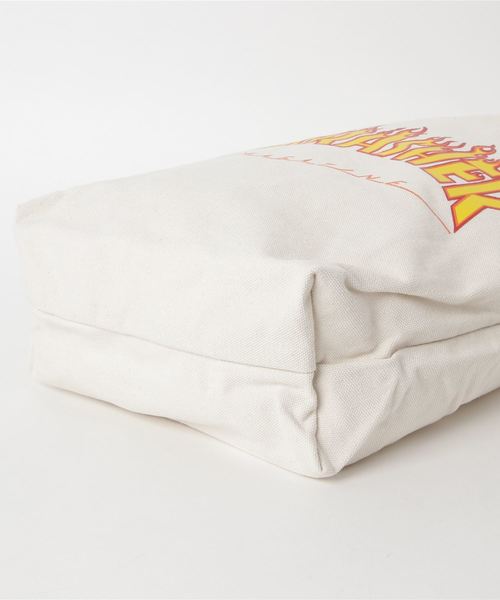 THRASHER（スラッシャー）の「THRASHER プリント 2WAY トート ショルダーバッグ（トートバッグ・メンズ・ブラック/アイボリー/ホワイト×レッド/ホワイト×パープル/ブラック×パープル/ブラック×レッド・FREE）」の8枚目の写真