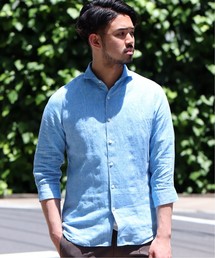 EDIFICE | Herdmans Linen 7s カッタウェイシャツ(シャツ/ブラウス)