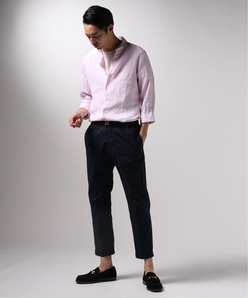 EDIFICE（エディフィス）の「Herdmans Linen 7s カッタウェイシャツ（シャツ/ブラウス・メンズ・ブラウン系その他/ブルー系その他/ホワイト/サックスブルー/ピンク・LARGE/MEDIUM/SMALL/X-LARGE）」の9枚目の写真