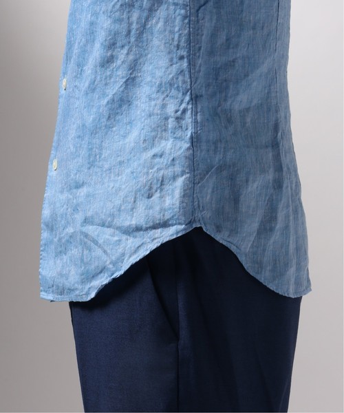 EDIFICE（エディフィス）の「Herdmans Linen 7s カッタウェイシャツ（シャツ/ブラウス・メンズ・ブラウン系その他/ブルー系その他/ホワイト/サックスブルー/ピンク・LARGE/MEDIUM/SMALL/X-LARGE）」の18枚目の写真
