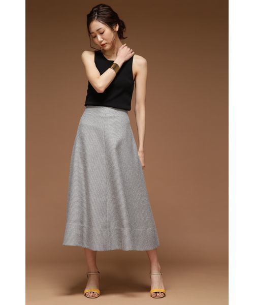 dun a dixのスカート d'un a dix（アナディス）の「dunadix ロングフレアスカート