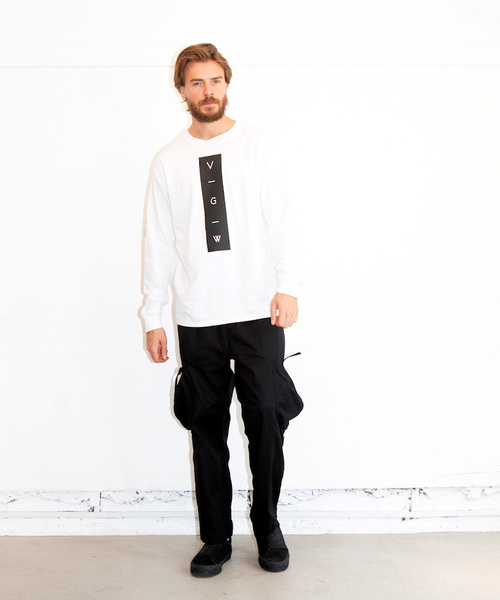 VIRGOwearworks(ヴァルゴウェアワークス)の「VERTICAL VGW LST(Tシャツ/カットソー・メンズ・ホワイト/オレンジ/ブラック・3/4/2/1)」の13枚目の写真