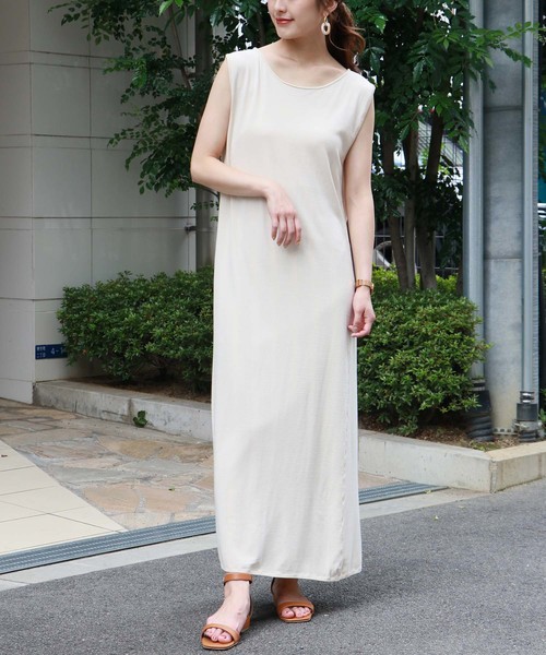 セール】【HERCLOSET】前後2wayジレニットエプロンワンピース