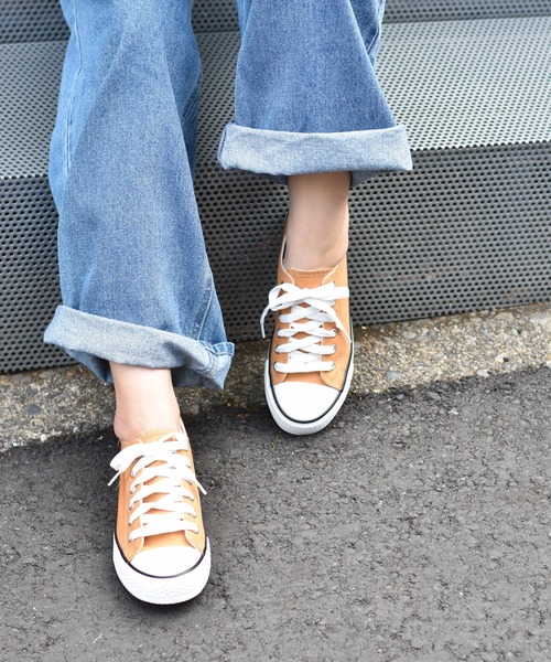 RETRO GIRL(レトロガール)の「スニーカー(スニーカー・レディース・オフホワイト/ダークブラウン/ブラック/ダークグレー/レッド/イエロー/ライトブラウン/アイボリー/チョコ/スモークピンク/ライトブルー/ライトピンク/グリーン/オレンジ・MEDIUM/LARGE/SMALL)」の10枚目の写真