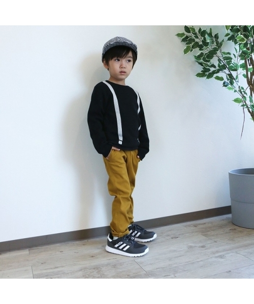 L.COPECK（エルコペック）の「[110-140]すーぱーのびのびパンツ（デニムパンツ・キッズ・ブラック/ベージュ/ネイビー/レッド/ピンク/グリーン/マスタード・110cm/120cm/130cm/140cm）」の9枚目の写真