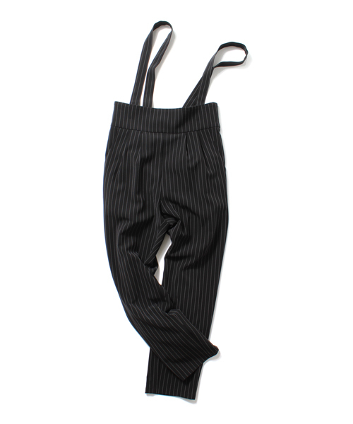 Ray BEAMS(レイビームス)の「 Ray BEAMS / ピンストライプ サス付きパンツ(その他パンツ・レディース・ブラック・0/1)」の7枚目の写真