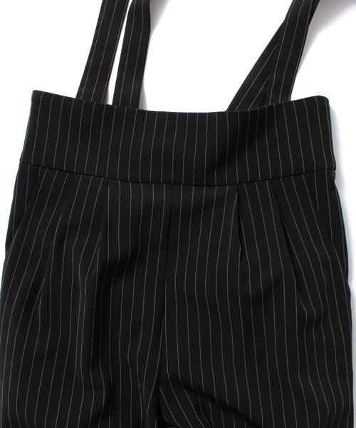 Ray BEAMS(レイビームス)の「 Ray BEAMS / ピンストライプ サス付きパンツ(その他パンツ・レディース・ブラック・0/1)」の14枚目の写真