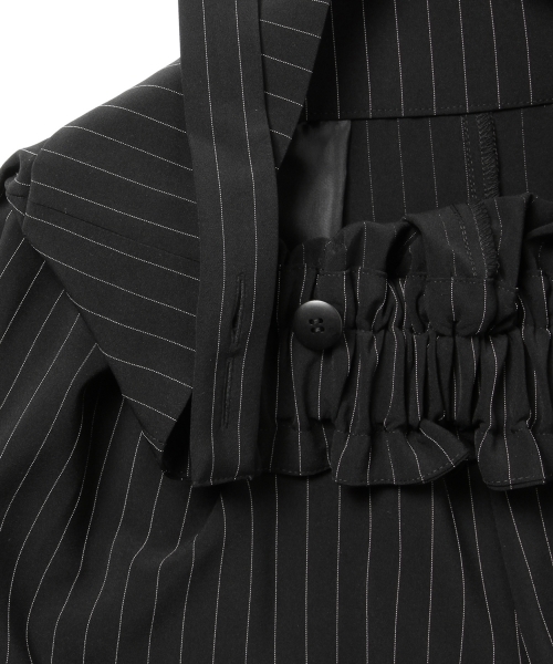 Ray BEAMS(レイビームス)の「 Ray BEAMS / ピンストライプ サス付きパンツ(その他パンツ・レディース・ブラック・0/1)」の21枚目の写真