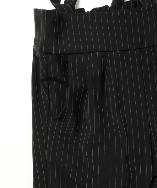 Ray BEAMS(レイビームス)の「 Ray BEAMS / ピンストライプ サス付きパンツ(その他パンツ・レディース・ブラック・0/1)」の22枚目の写真