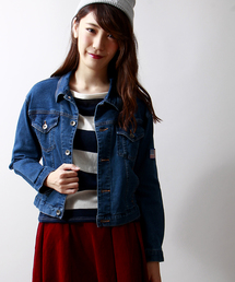 WEGO | WEGO/デニムバック刺繍Gジャン(デニムジャケット)