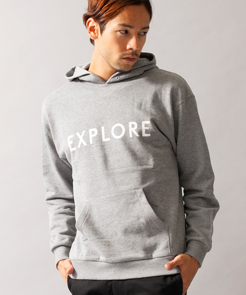 BEAUTY&YOUTH UNITED ARROWS(ビューティーアンドユースユナイテッドアローズ)の「BY ∴ クリア スウェット パーカー ドロップ ◆(パーカー・メンズ・ブラック/グレー/ワイン・X-LARGE/LARGE/MEDIUM/SMALL)」の8枚目の写真