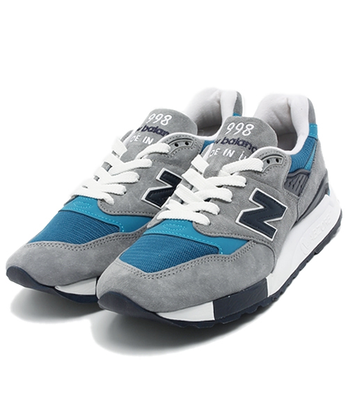 BEAMS(ビームス)の「NEW BALANCE / M998(スニーカー・メンズ・グレー/ブラック・26.5cm/28.5cm/27.5cm/27.0cm/28.0cm/26.0cm/25.5cm)」の2枚目の写真