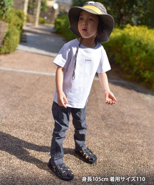 coen（コーエン）の「【coen キッズ / ジュニア】coen(コーエン)チビロゴTシャツ（Tシャツ/カットソー・キッズ・ブラック/ホワイト・120/100/110/130）」の4枚目の写真