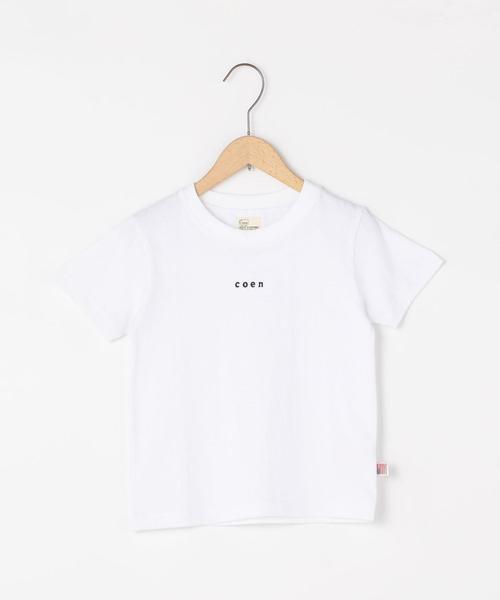 coen（コーエン）の「【coen キッズ / ジュニア】coen(コーエン)チビロゴTシャツ（Tシャツ/カットソー・キッズ・ブラック/ホワイト・120/100/110/130）」の10枚目の写真