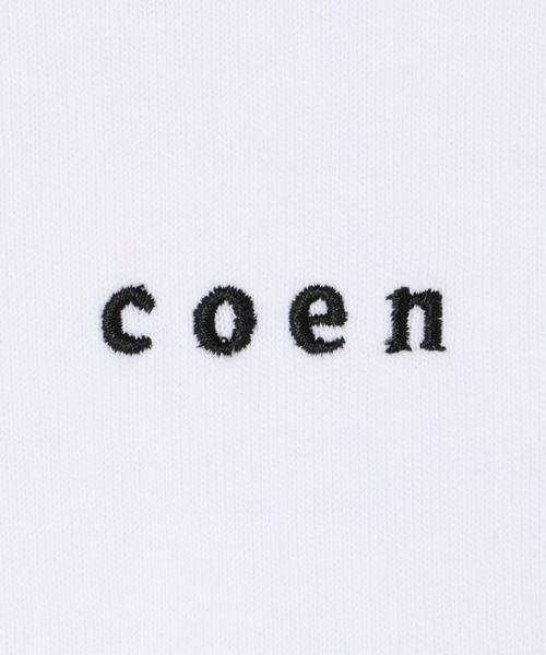 coen（コーエン）の「【coen キッズ / ジュニア】coen(コーエン)チビロゴTシャツ（Tシャツ/カットソー・キッズ・ブラック/ホワイト・120/100/110/130）」の9枚目の写真