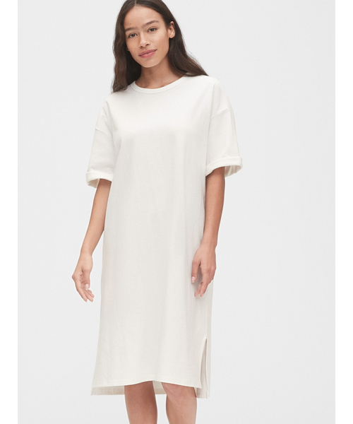Gap ギャップ の オーバーサイズ シャツワンピース ワンピース Wear