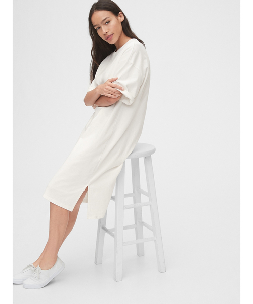 セール オーバーサイズ シャツワンピース ワンピース Gap ギャップ のファッション通販 Zozotown