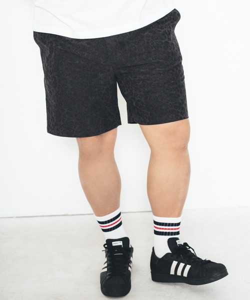 BUCCA 44(ブッカフォーティーフォー)の「【BUCCA 44】フェイクスエードショートパンツ(その他パンツ・メンズ・ブラック/ベージュ・X-LARGE/XXX-LARGE/XX-LARGE/LARGE/MEDIUM)」の1枚目の写真