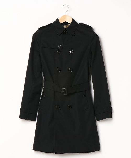 Narcissus(ナルシス)の「【BURBERRY KIDS】トレンチコート(トレンチコート)」|ブラック