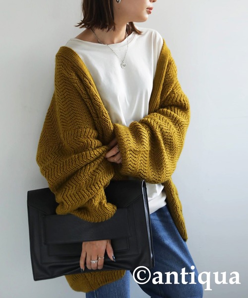 antiqua（アンティカ）の「バルーンスリーブトップス（Tシャツ/カットソー・レディース・ブラック/オフホワイト/チョコ/ブラウン系その他・FREE）」の11枚目の写真