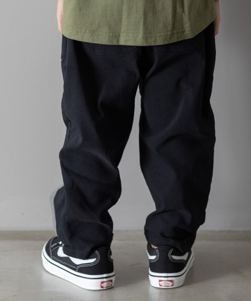 MAKE YOUR DAY（メイクユアデイ）の「スーパーストレッチラインテーパードパンツ■80～140cm（その他パンツ・キッズ・ブラック/グレー/カーキ・130/140/110/120/100/80/90）」の7枚目の写真