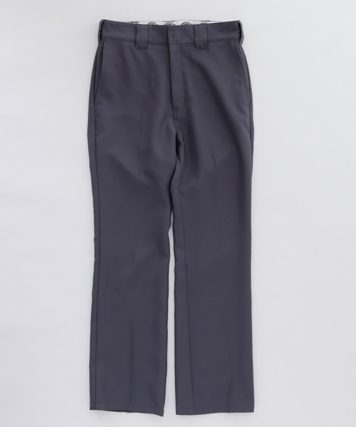 Dickies(ディッキーズ)の「Dickies/ディッキーズ別注 セミワイドシルエットセンタープレスセミフレアパンツ(チノパンツ・メンズ・ブラック/チャコール/ダークブラウン/ベージュ/ホワイト・S/M/L)」の7枚目の写真