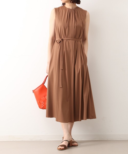 セール Martinique ノースリーブギャザーワンピース ワンピース Martinique マルティニーク のファッション通販 Zozotown