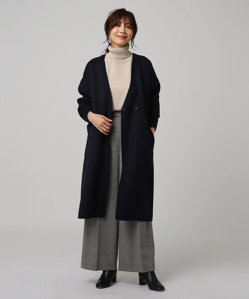 セール L リバーノーカラーコート ノーカラーコート ジャケット アウター Untitled アンタイトル のノーカラーコート L リバー ノーカラーコート 153 02 をセール価格で購入できます Untitled ノーカラーコート Untitled アンタイトル の