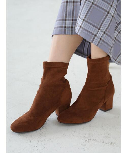 earth music&ecology(アースミュージックアンドエコロジー)の「ORiental TRaffic ストレッチブーツ *(ブーツ・レディース・ブラック/ブラウン/キャメル・S/M/L)」の6枚目の写真